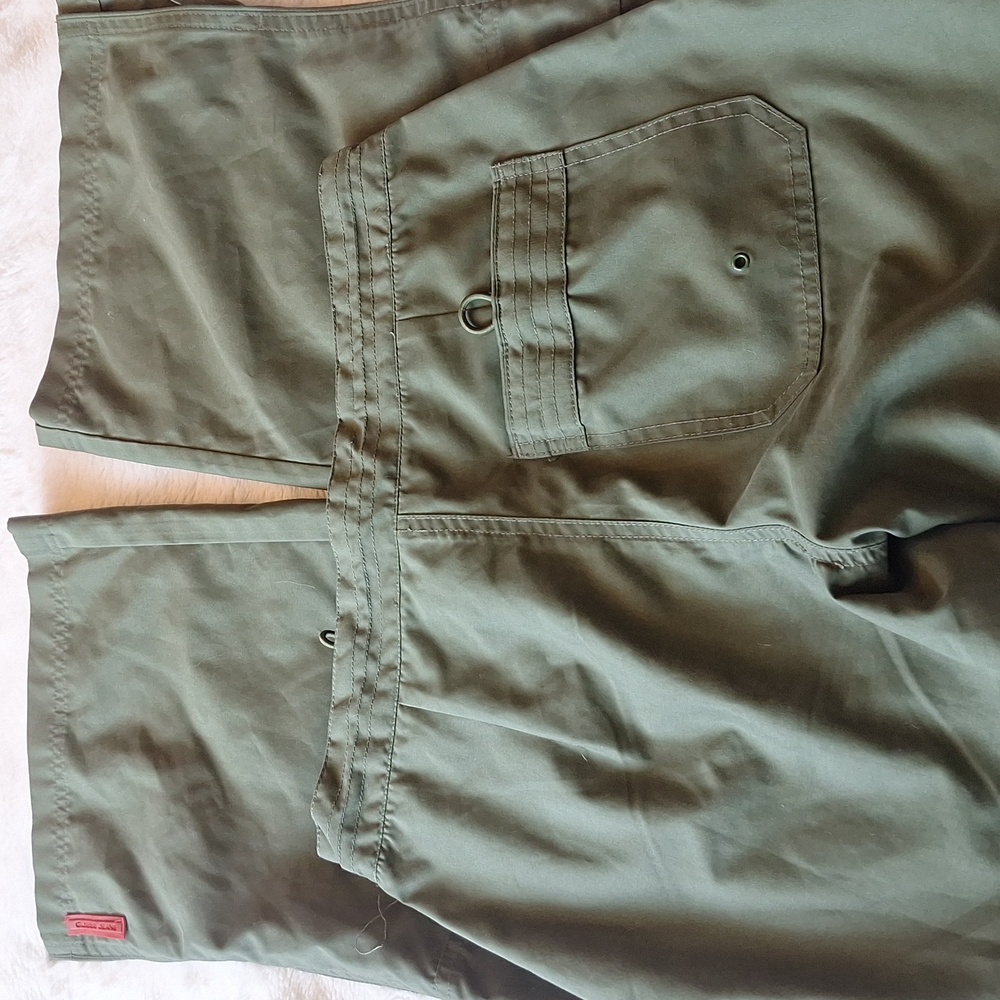 Pre-owned EUC Guess Green Track/lounge Pants Size 24 - Picture 3 of 7